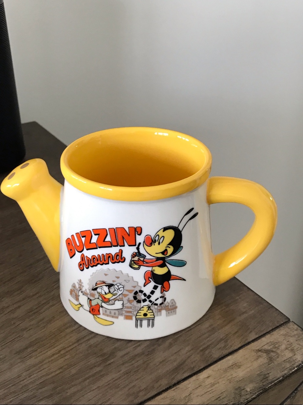 Disney Yellow & White 'Buzzin' Around' Ceramic Teapot-Style Mug